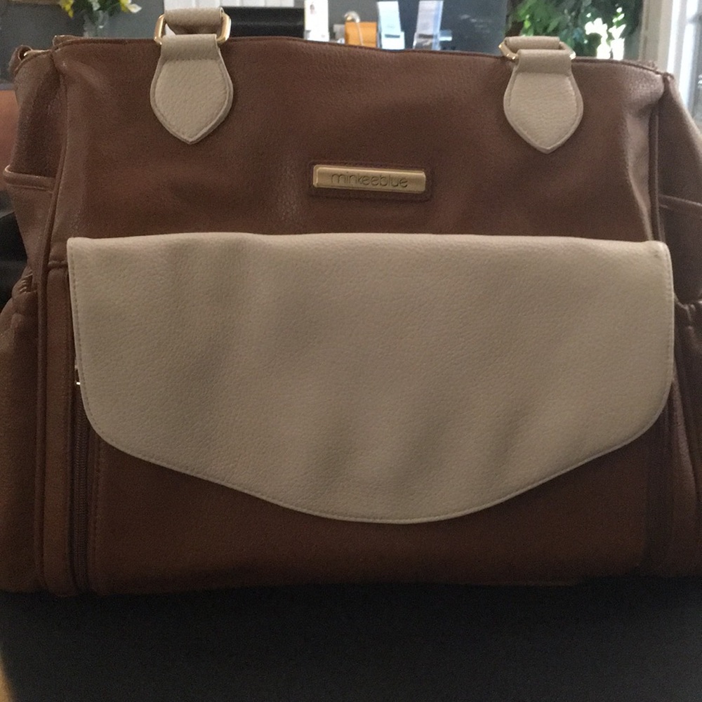 Minkeeblue Large tote